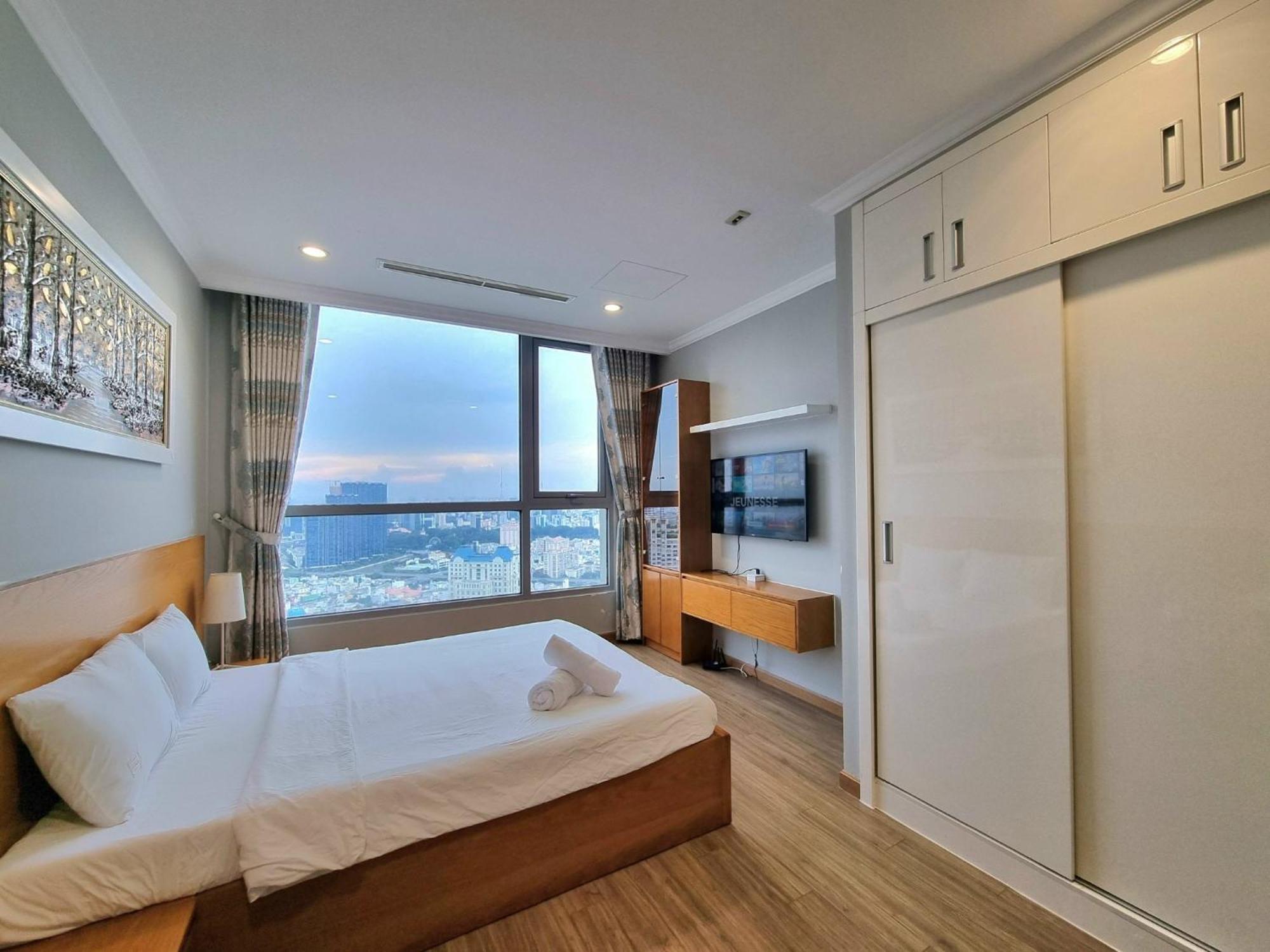 Vinhomes Landmark Luxury Apartment By Navie Ho-Chi-Minh-Stadt Exterior foto